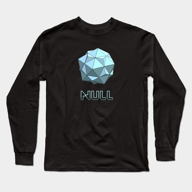 Null Bit Long Sleeve T-Shirt by justinkzucker